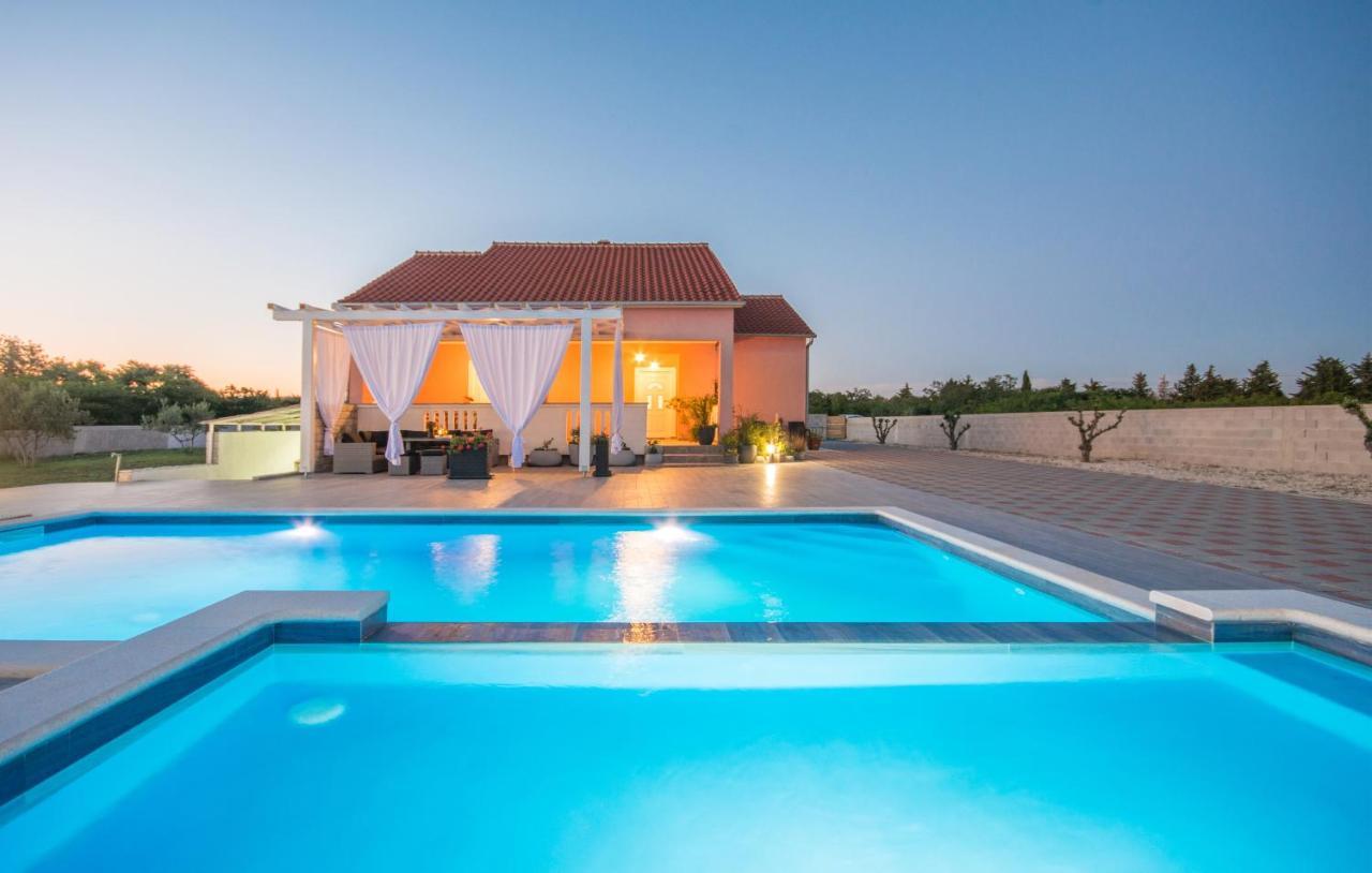 Villa Maris Zadarvillas Tinj Exterior foto