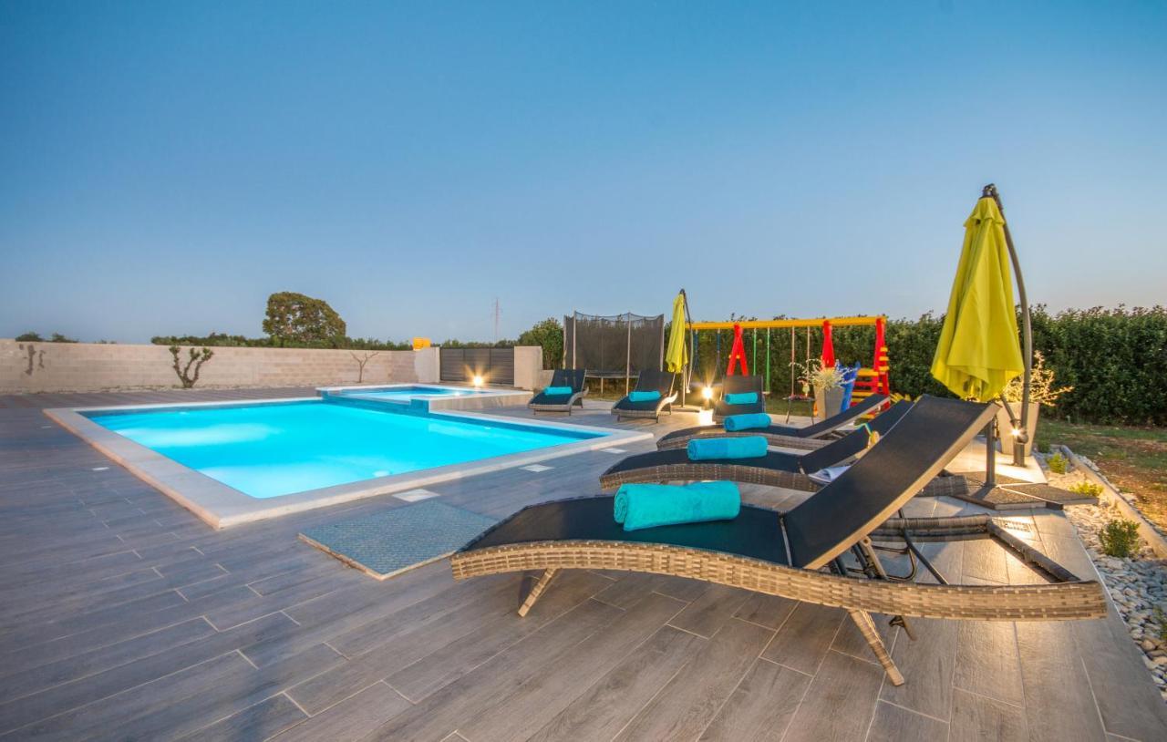Villa Maris Zadarvillas Tinj Exterior foto