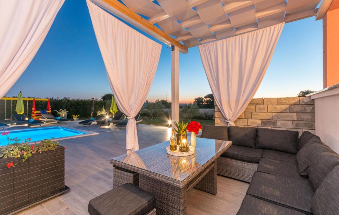 Villa Maris Zadarvillas Tinj Exterior foto
