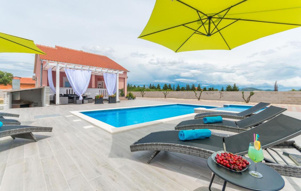 Villa Maris Zadarvillas Tinj Exterior foto